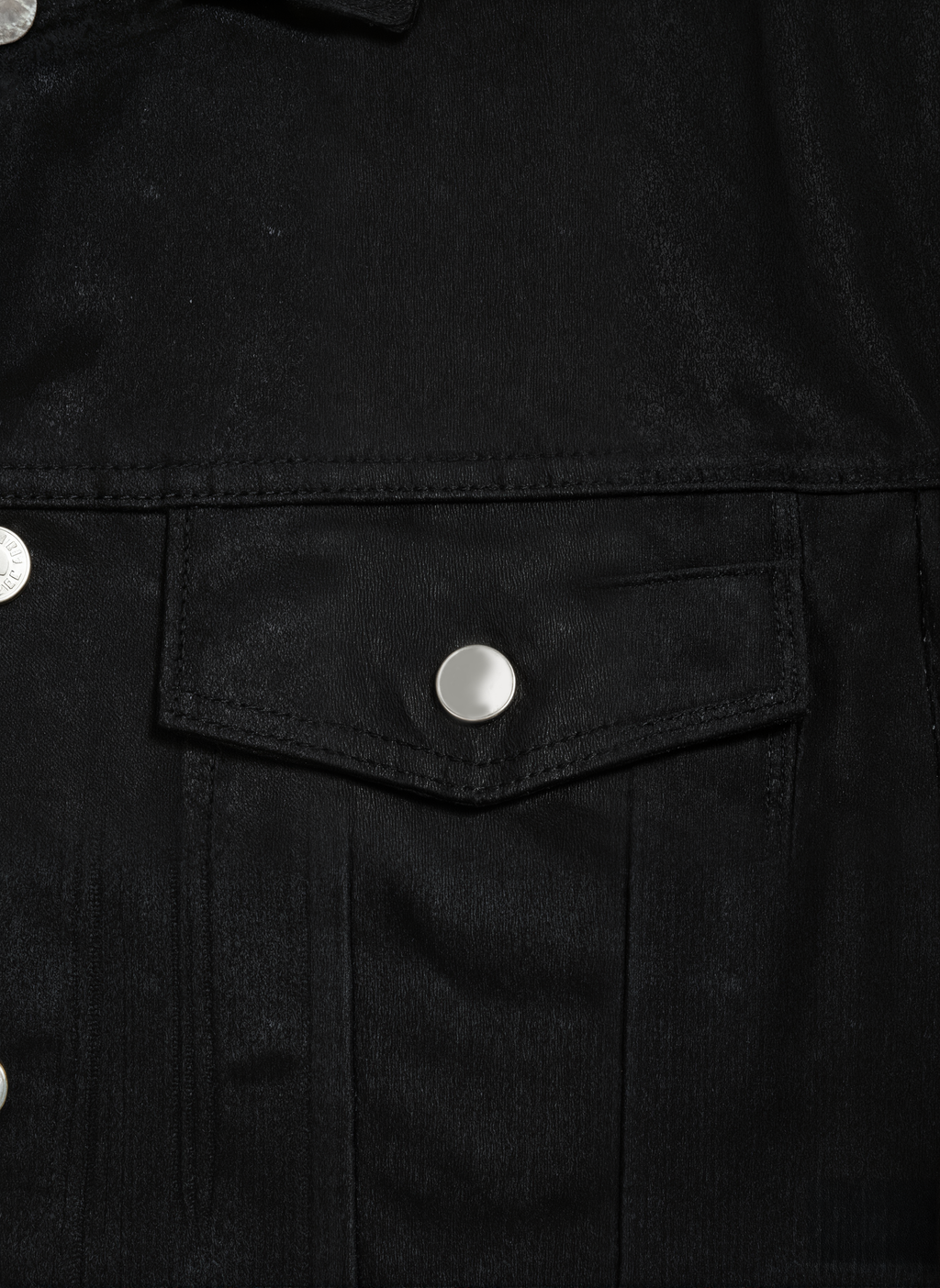 Premium Black Denim Jacket