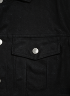 Premium Black Denim Jacket