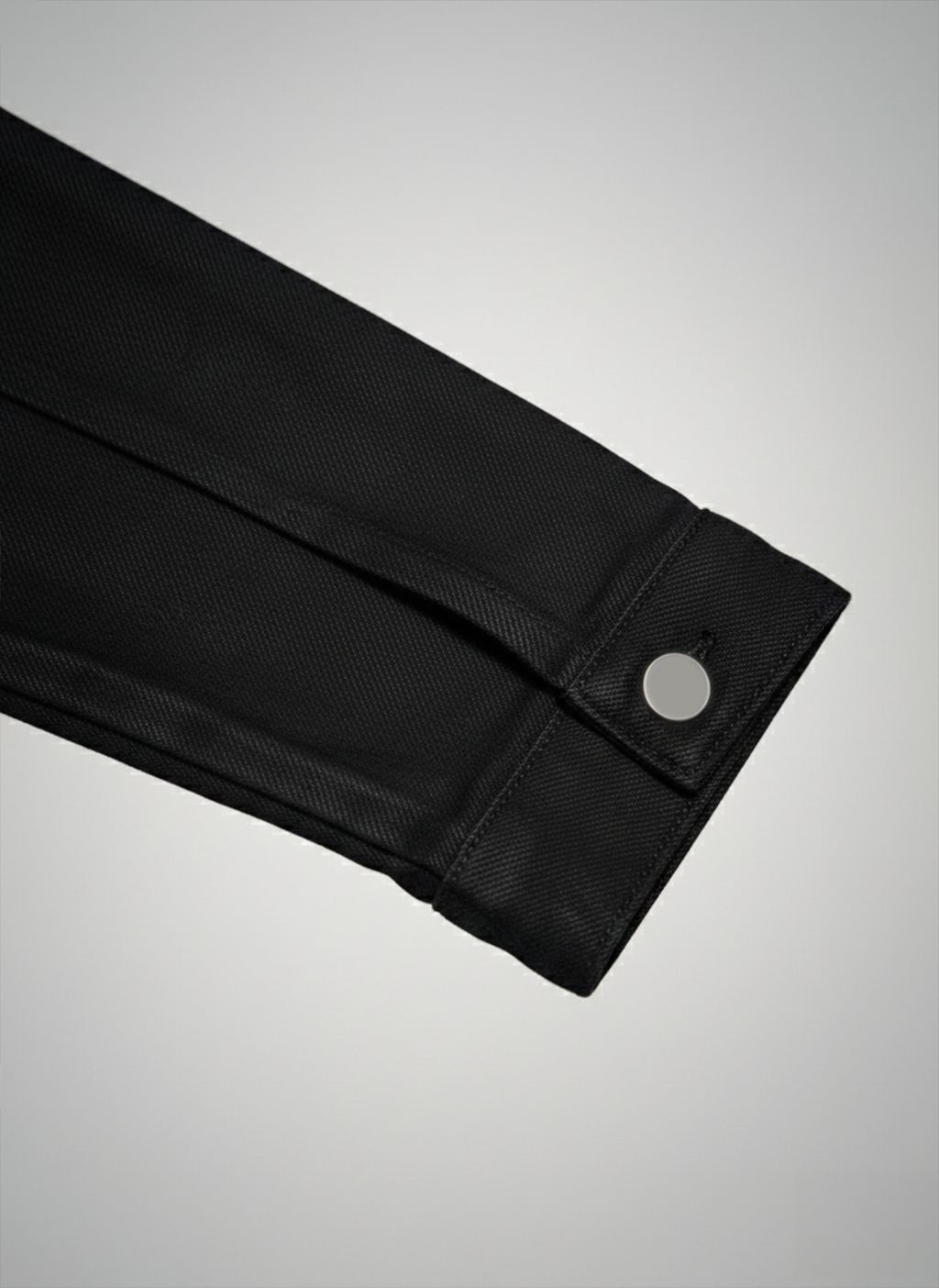 Premium Black Denim Jacket
