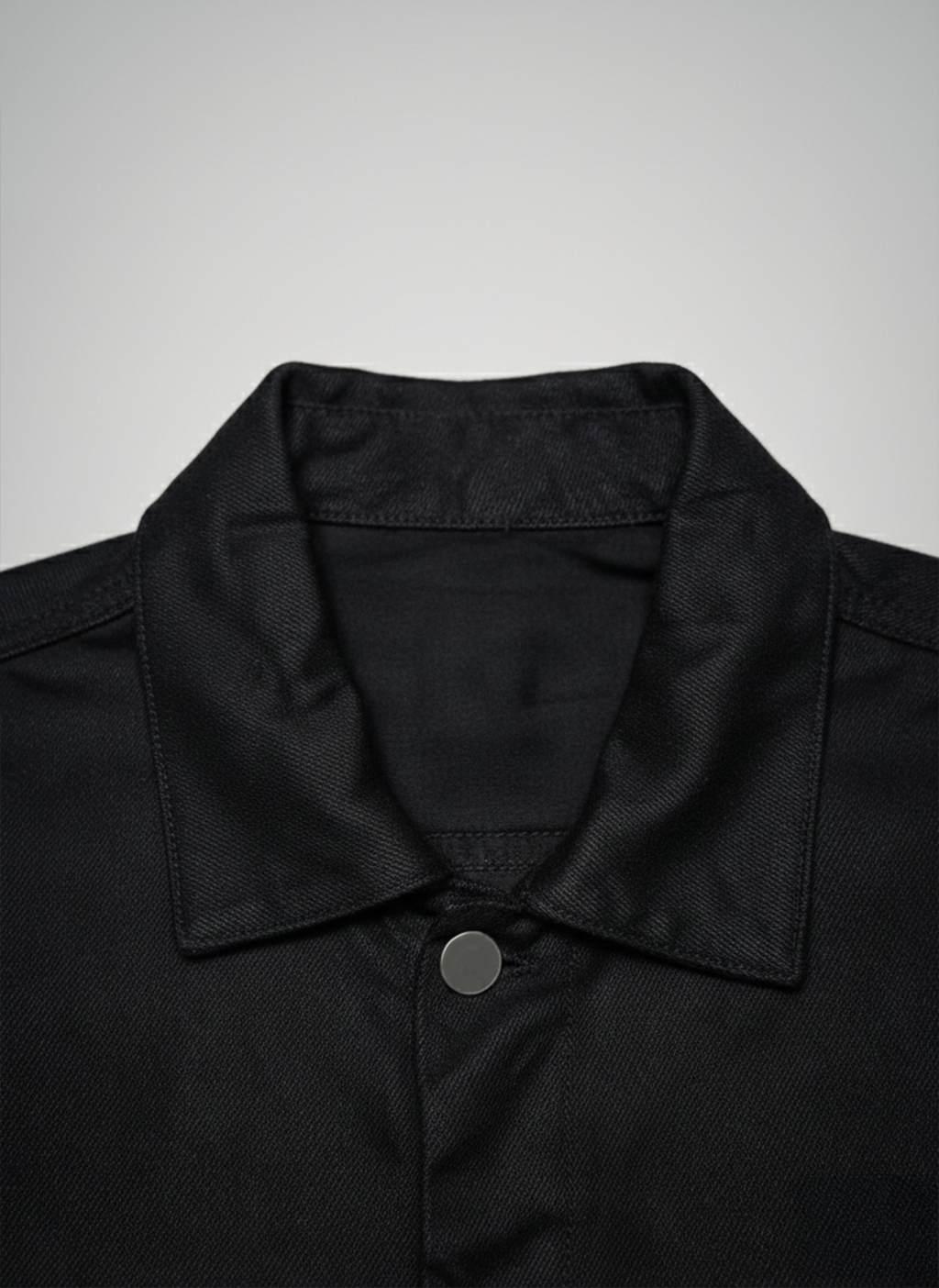 Premium Black Denim Jacket