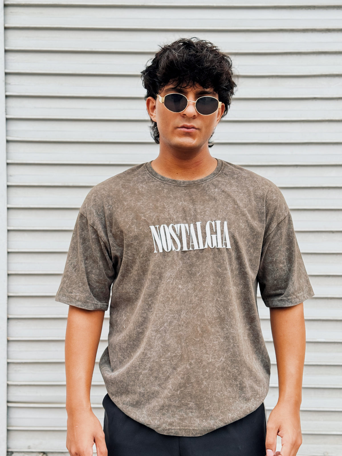 Nostalgia Olive – Premium Casual Men’s T-Shirt