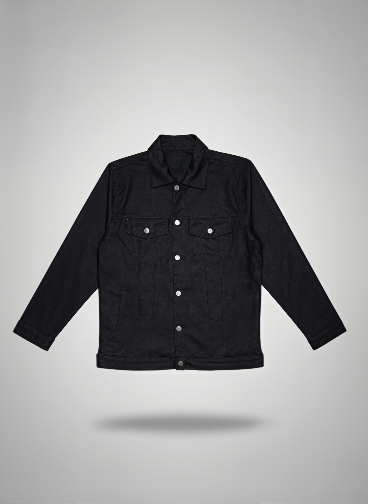Premium Black Denim Jacket – Men’s Denim Jacket
